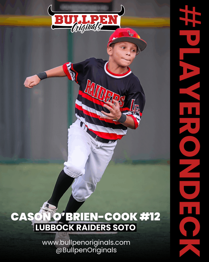#PlayerOnDeck - Cason OBrien-Cook