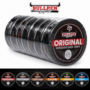 BPO Shredded Beef Jerky Sampler - 6 Pack